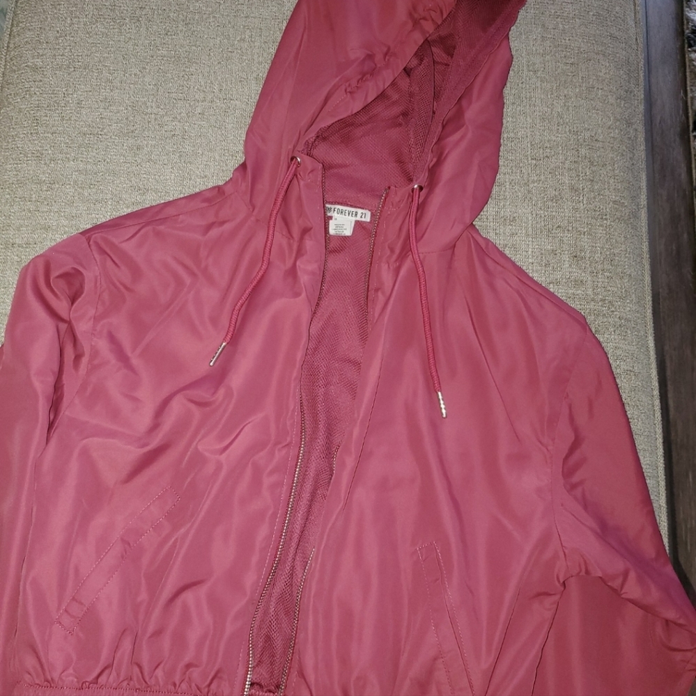 Spring Jacket with hoody.